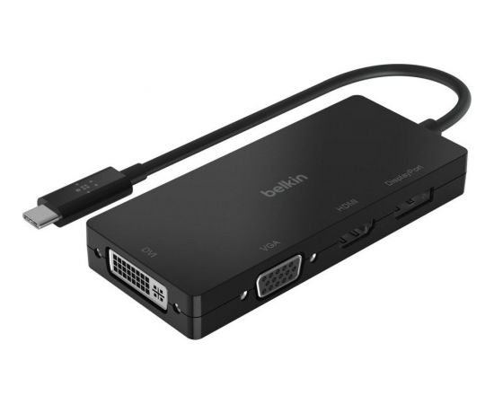 Adapteris Belkin video USB-C (HDMI,VGA,DVI,DP)