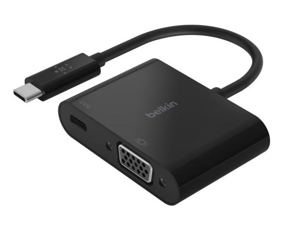 Adapteris Belkin USB-C uz VGA + 60W