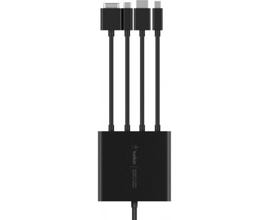 Adapteris Belkin Digital Multiport Mini-DPP,HDMI,USB-C,VGA to HDMI