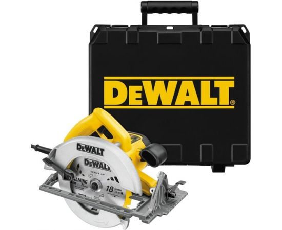 Dewalt DWE575K-QS Ripzāģis ar 67mm zāģēšanas dziļumu, 1600W, 5200 apgr./min.,