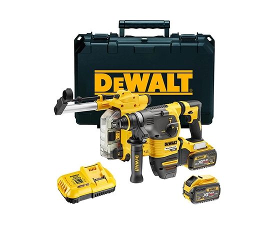 Dewalt DCH335X2-QW 54 V XR FELXVOLT SDS-Plus Kombinētais perforators ar integrētu putekļu nosūkšanas sistēmu