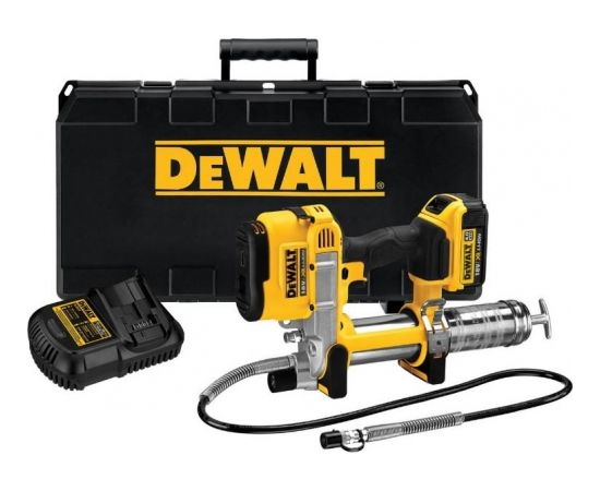 Dewalt DCGG571M1-QW Smērvielas pistole 18V XR 4,0 Ah akumulators