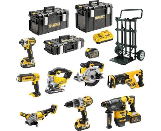 Dewalt DCK853P4-QW 8 instrumentu komlepkts 18V XR