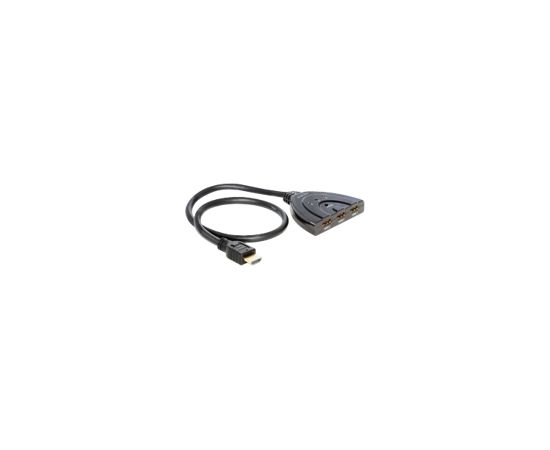 DELOCK HDMI 3 - 1 Switch bidirectional ATA, S-ATA, 6 контактный кабель