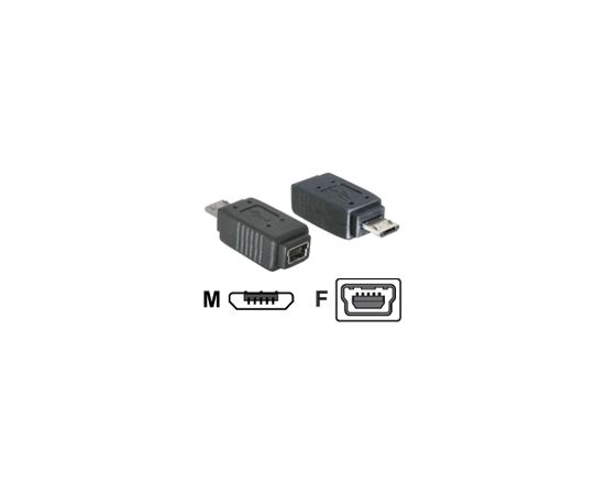 DELOCK Adapt USB micro-B to miniUSB5pin