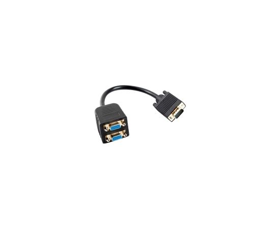 LANBERG AD-0020-BK Lanberg adapter VGA->