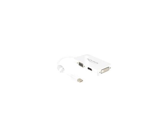 DELOCK Adapter mini DP> VGA / HDMI / DVI