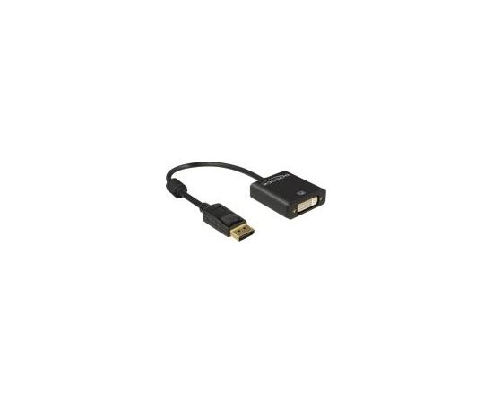 DELOCK Adaptorcable DP 1.2 plug black