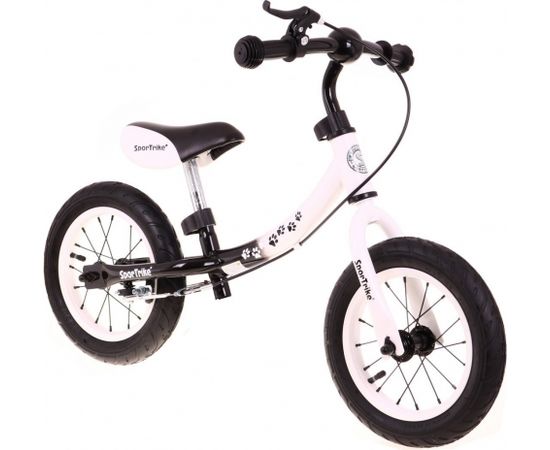 SporTrike Boomerang Balance Balansa Velosipēds Melns / Balts