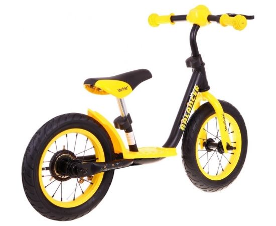 SporTrike Walking Balansa Velosipēds Melns / Dzeltens