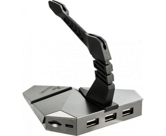 Varr Mouse Bungee 3in1 Combo USB 2.0 Hubs - Sadalītājs 3x USB portu + Mikro SD karšu Lasītājs