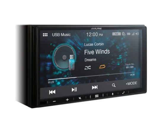 Alpine 7" Digital Media Station (universal 2-DIN) ILX-W650BT