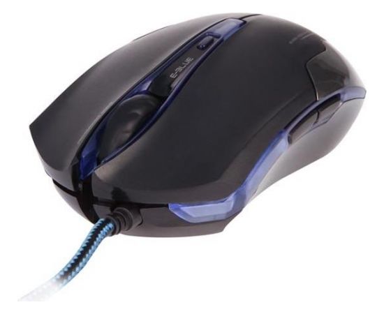 E-Blue Cobra EMS653 Игровая мышь с Дополнительными кнопками / LED Подсветка / 3000 DPI / USB Черная