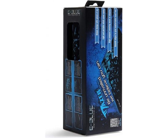 E-Blue Mazer Marface S (280x225) Gaming Spēļu Peļu Paliktnis Melns / Zils
