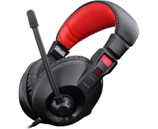 E-Blue Conqueror 1 Pro Gaming Headset Игровые наушники с Mикрофоном / 3.5mm / 2m Kабель/ Kрасный