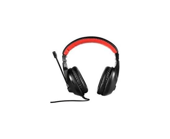 E-Blue Conqueror 1 Pro Gaming Spēļu Austiņas ar Mikrofonu / 3.5mm / 2m Vads / Sarkanas