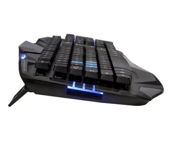 E-Blue Combatant-EX Spēļu Klaviatūra ar vadu USB / Blue LED / Melna (ENG)