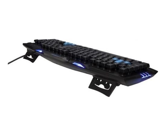 E-Blue Combatant-EX Spēļu Klaviatūra ar vadu USB / Blue LED / Melna (ENG)