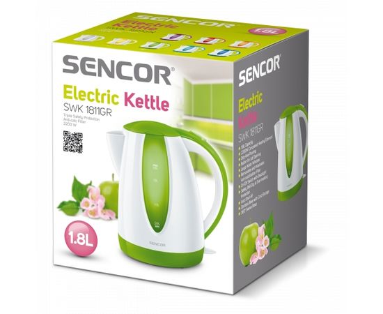 Elektriskā tējkanna Sencor SWK 1811 GR