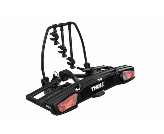 THULE VeloSpace XT 3 Black 939001 Velosipēdu turētājs uz sakabes āķa Velosipēdu turētāji