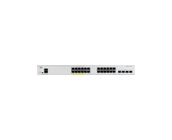 Cisco Catalyst 1000 24port GE, Full POE, 4x1G SFP, LANBase / C1000-24FP-4G-L