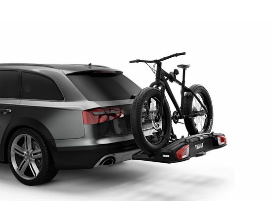 THULE VeloSpace XT 3 Black 939001 Velosipēdu turētājs uz sakabes āķa Velosipēdu turētāji