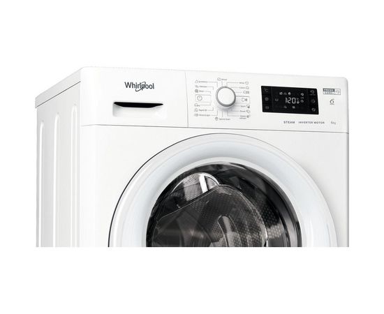 Whirlpool FWSG61282WVEEN veļas mazgājamā mašīna 6kg 1200rpm