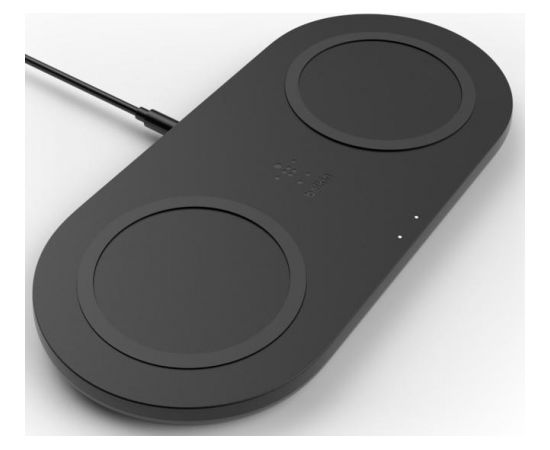 Belkin Dual Wireless Charging Pad with PSU WIZ002vfBK Black