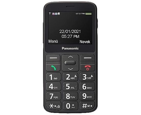 Panasonic KX-TU160 Easy Use Mobile Phone Black, 2.4 ", TFT-LCD, 240 x 320, USB version USB-C, Built-in camera, Main camera 0.3 MP