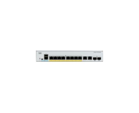 Cisco Catalyst 1000 8port GE, POE, Ext PS, 2x1G SFP / C1000-8P-E-2G-L