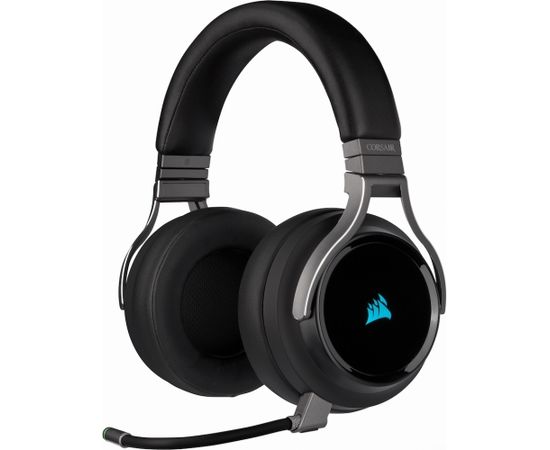 Corsair High-Fidelity Gaming Headset VIRTUOSO RGB WIRELESS Built-in microphone, Carbon