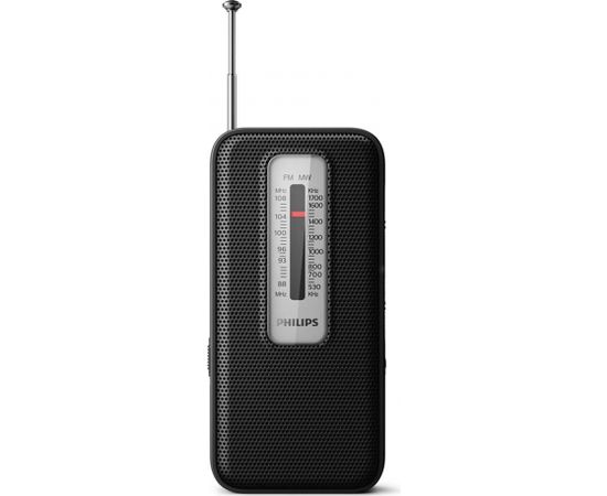 PHILIPS TAR1506/00 portatīvais radio, melns