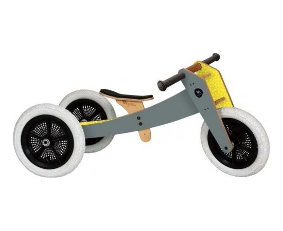 Wishbone - oriģināls pelēks līdzsvara velosipēds