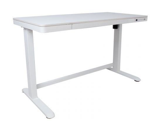Desk ERGO adjustable with 1-motor, white