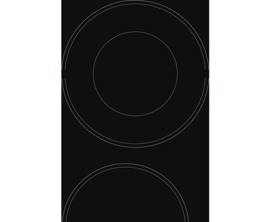 Ariston Hotpoint Hob HR 632 B Vitroceramic, Number of burners/cooking zones 4, Touch control, Timer, Black