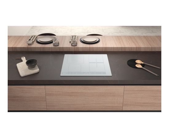 Ariston Hotpoint Hob HB 8460B NE/W Induction, Number of burners/cooking zones 4, Touch control, Timer, White