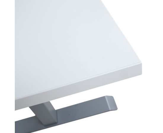 Desk ERGO 1 160x80cm white grey