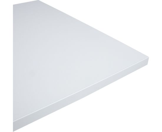 Galda virsma ERGO 140x80cm, pelēcīgi balta