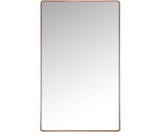 Spogulis CRYSTAL 50x80x3,6cm, ar aizsargplēvi, varš/ tērauda rāmis