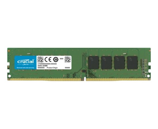 Crucial 16 GB, DDR4, 2666 MHz, PC/server, Registered No, ECC No