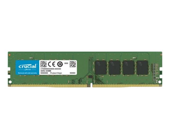 Crucial 16 GB, DDR4, 3200 MHz, PC/server, Registered No, ECC No