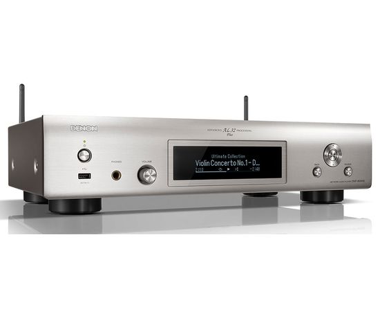 DENON DNP-800NE Premium Silver Network Audio Player with Wi-Fi and Bluetooth