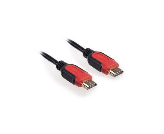 Equip cable HDMI-HDMI 1M V1.4 GOLD, black