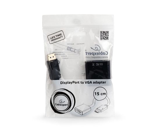 Gembird Adapter cable VGA, DisplayPort