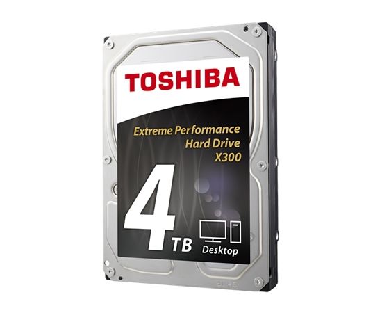 Toshiba X300 4TB 7200 RPM, 4000 GB, 3.5 inch, HDD, 128 MB