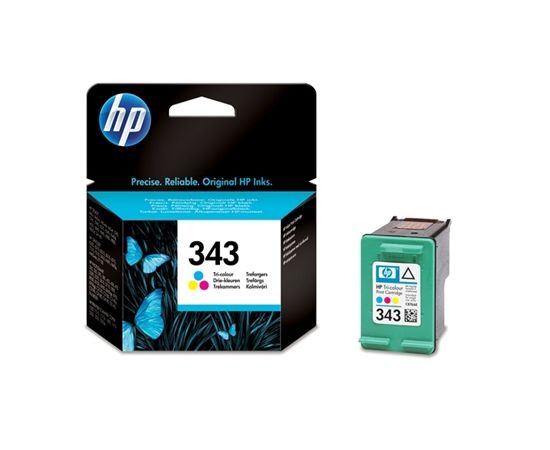 HP 343 Tri-color Inkjet Print Cartridge