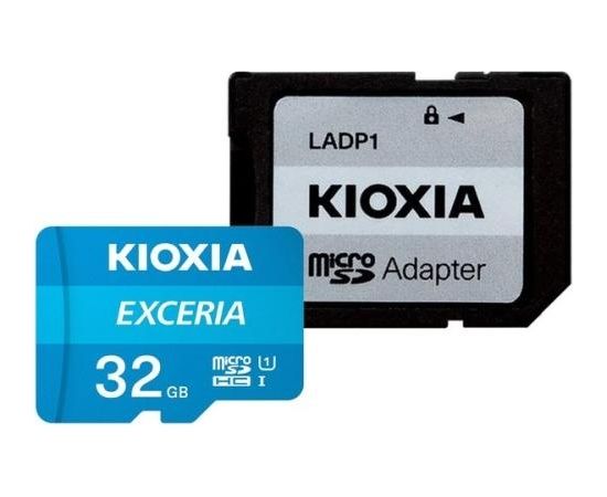 Toshiba Kioxia MicroSD 32GB class 10 + переходник SD