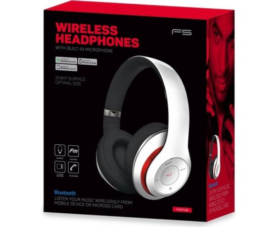 Omega Freestyle wireless headset FH0916, white