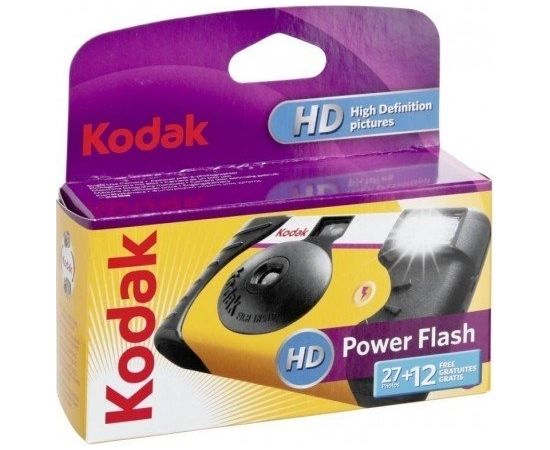 Kodak одноразовая камера Power Flash 27+12