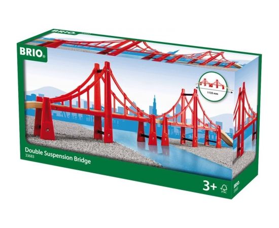 Unknown BRIO double suspension bridge, 33683